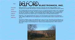 Desktop Screenshot of belfordelect.com