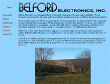 Tablet Screenshot of belfordelect.com